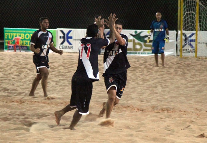 Vasco da Gama venceu o Ceará na abertura do Brasileiro de Beach Soccer