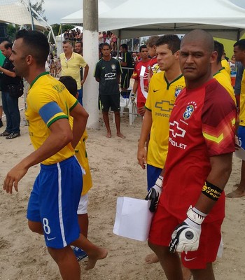 Bruno Xavier e Mão foram convocados para a seleção brasileira de beach soccer para o Mundialito