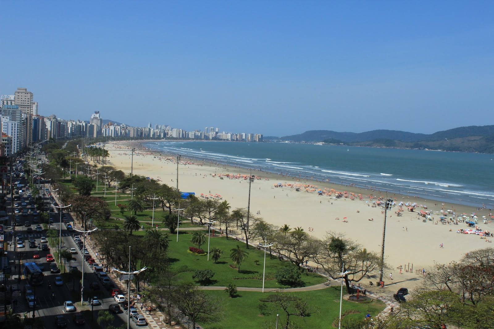 Praia do Gonzaga será o palco das três competições
