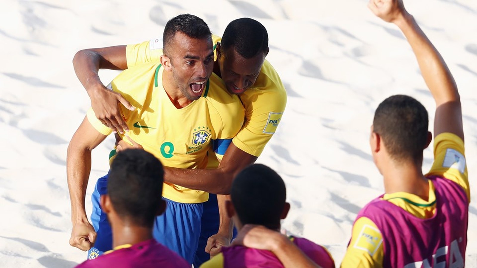 Brasil X Taiti pela Copa do Mundo de Beach Soccer Bahamas 2017