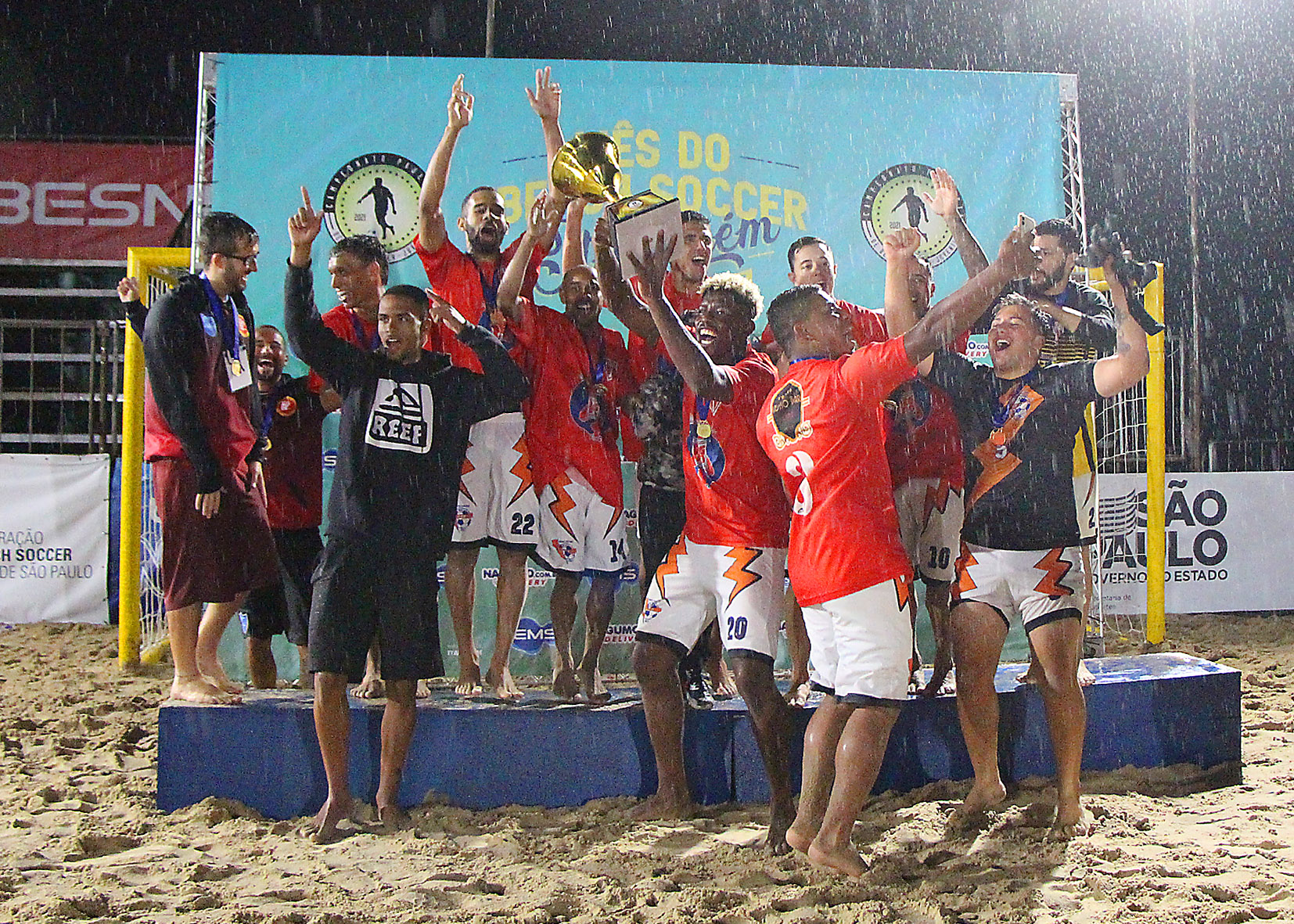 Praia Grande é o campeão do Campeonato Paulista Fase 1