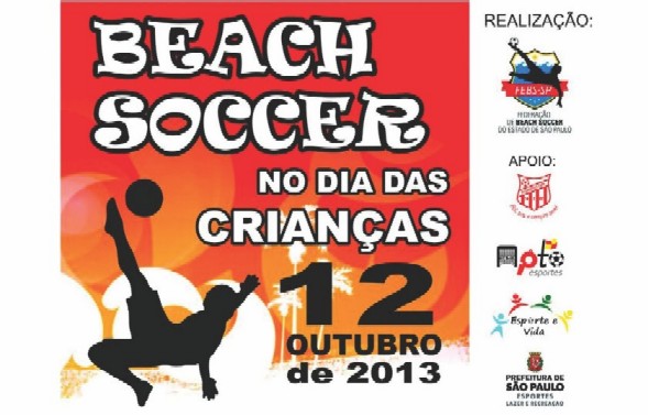Beach Soccer no dia das Crianças 2013