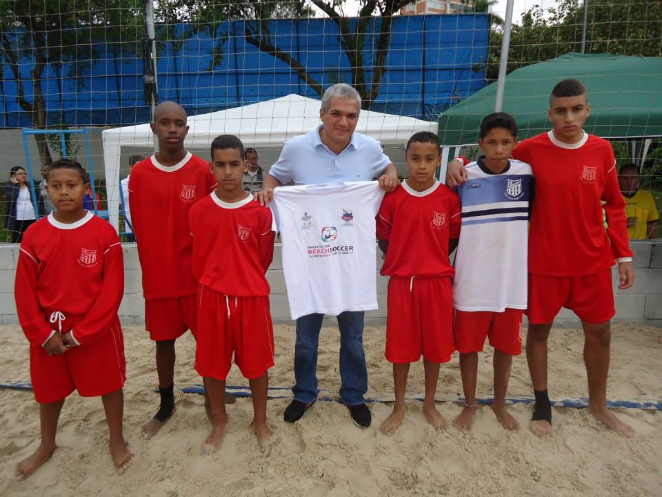 O Secretário Municipal de Esportes, Celso Jatene também compareceu ao Festival